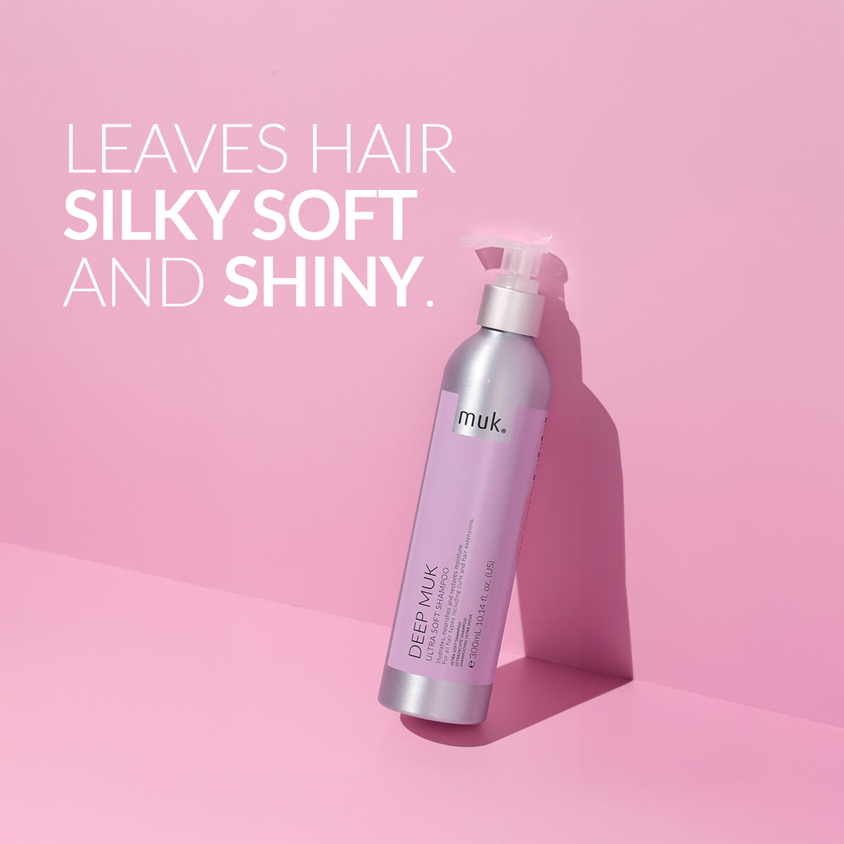 Muk Deep Ultra Soft Shampoo and Conditioner 300ml + Treatment (3pc) 