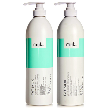Muk Fat Muk Volumising Shampoo and Conditioner 1000ml