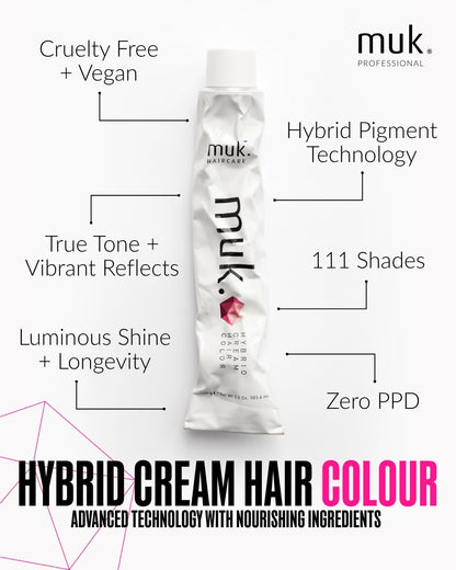 Muk Hybrid Cream Hair Color 100g