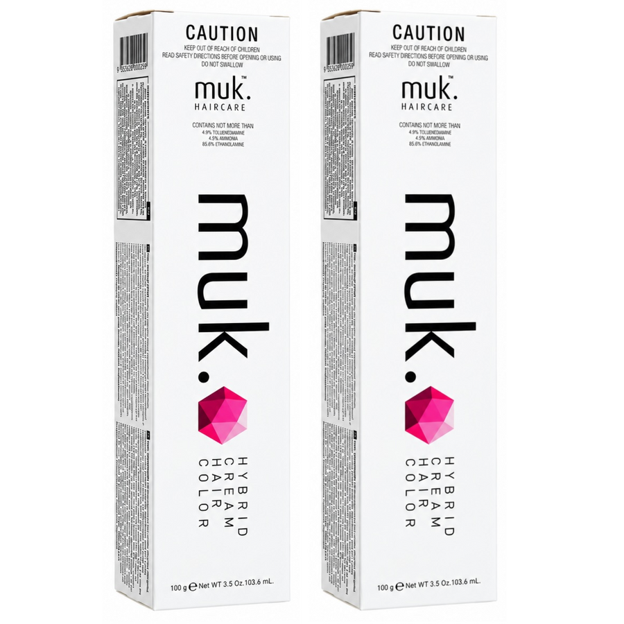 Muk Hybrid Cream Hair Color 100g (2pc)