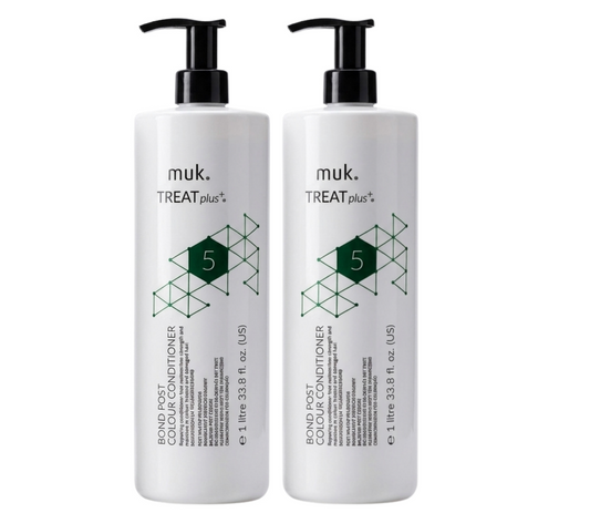 Muk Treat+ Bond Post Colour Conditioner 1000ml (2pc)