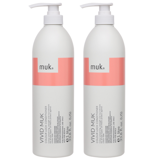Muk Vivid Colour Lock Conditioner 1000ml (2pc)