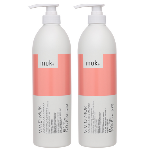 Muk Vivid Colour Lock Shampoo 1000ml (2pc)