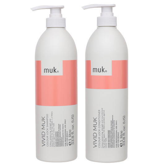 Muk Vivid Colour Lock Shampoo and Conditioner 1000ml