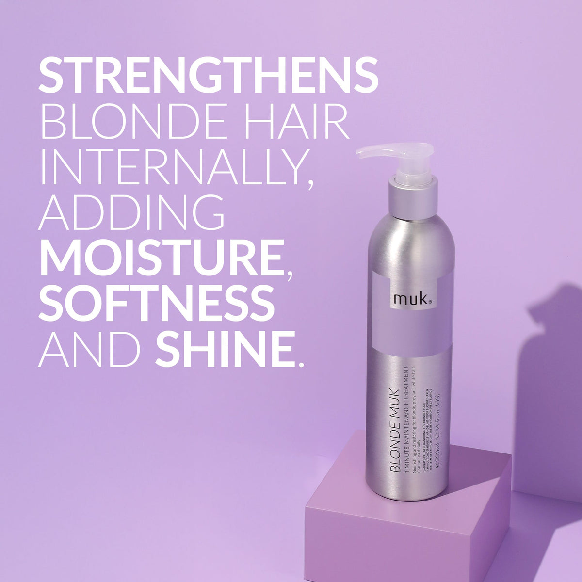 Muk Blonde 1 Minute Maintenance Treatment 1000ml (2pc)