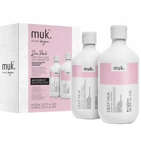 Muk Deep Ultra Soft Shampoo and Conditioner 500ml
