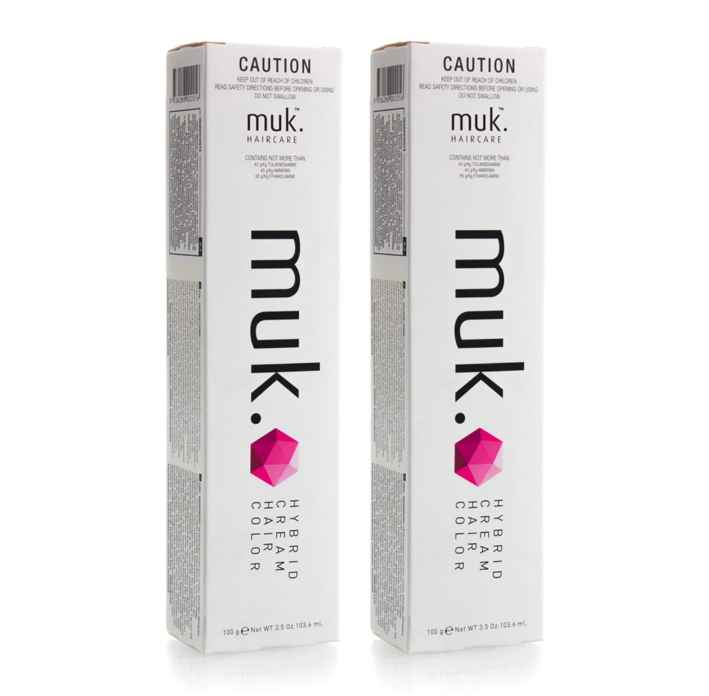 Muk Hybrid Cream Hair Color 100g (2pc)