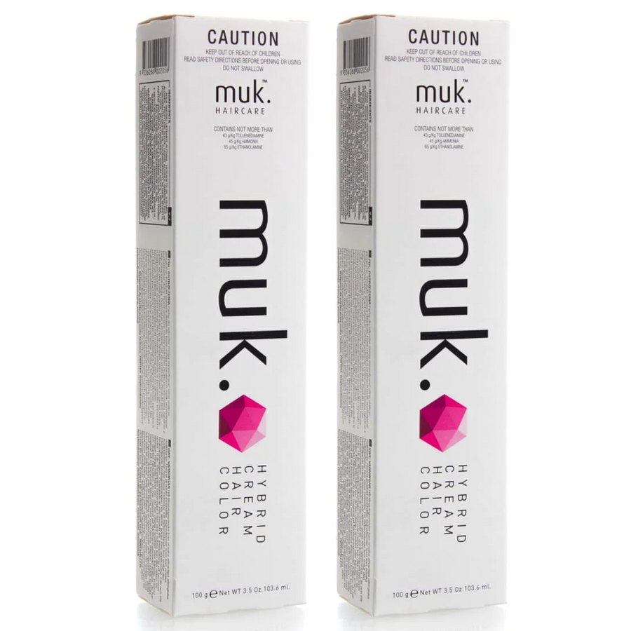 Muk Hybrid Cream Hair Color 100g (2pc)