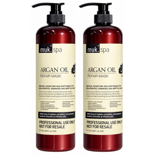Muk Spa Argan Oil Repair Mask 1000ml (2pc)