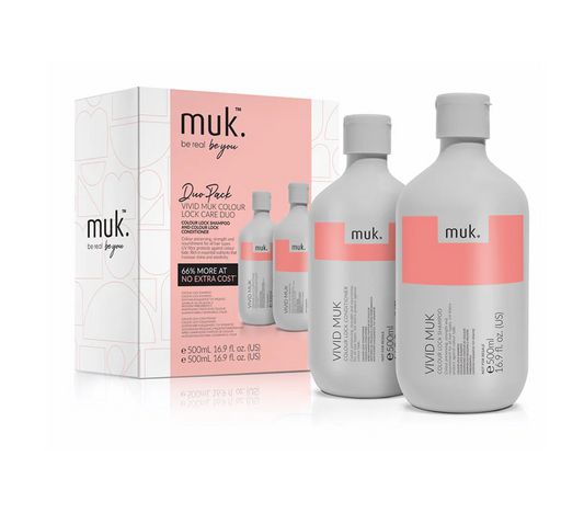 Muk Vivid Colour Lock Shampoo and Conditioner 500ml