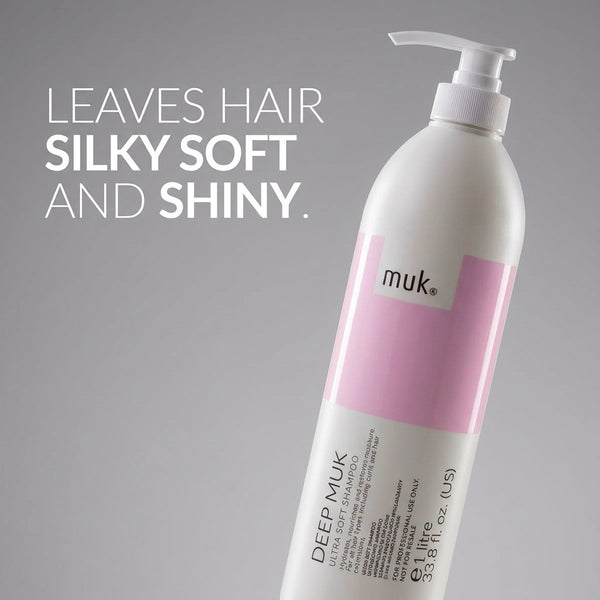 Muk Deep Ultra Soft Shampoo and Conditioner 1000ml