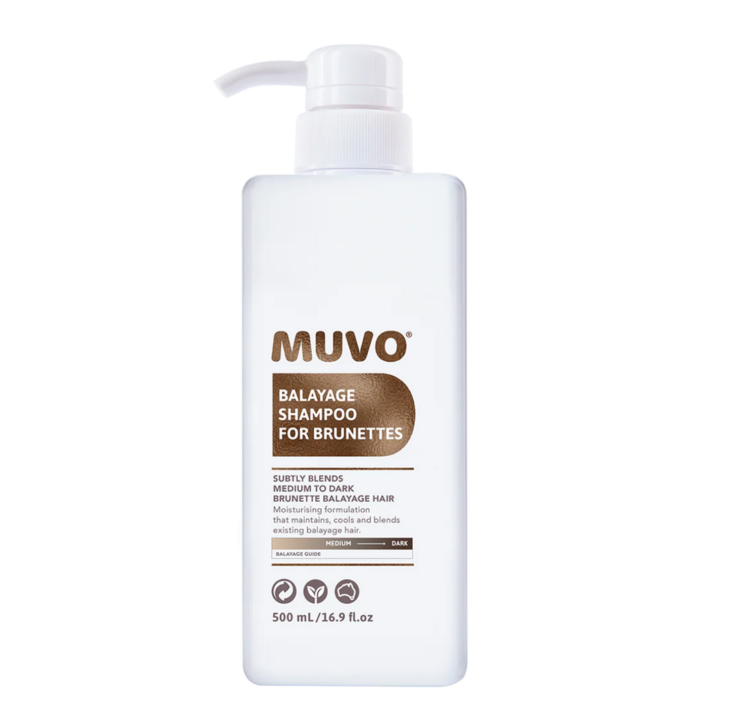 Muvo Balayage Shampoo For Brunettes 500ml