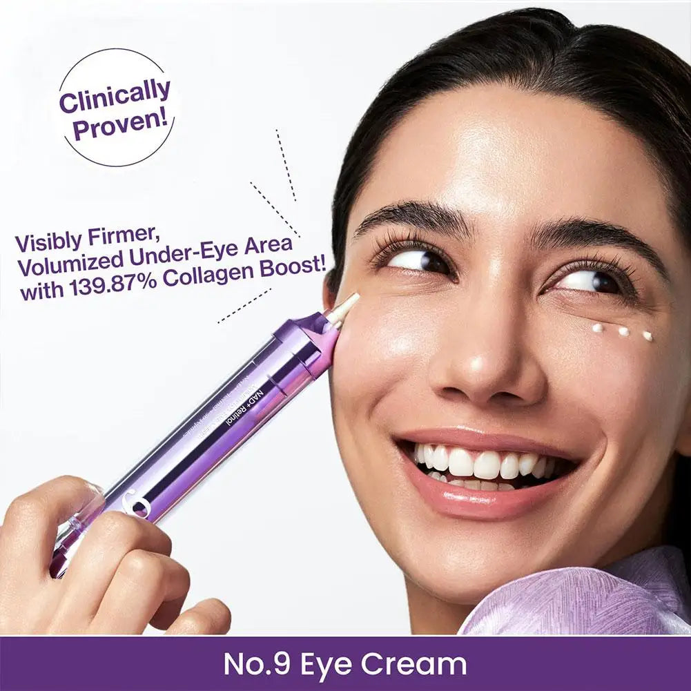 NAD + Retinol Volumetox No 9 Eye Cream Korean Beauty 10ml