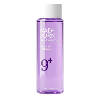 NAD + Salmon PDRN Glow Booster Toner 9+ Peptides Korean Beauty 120ml