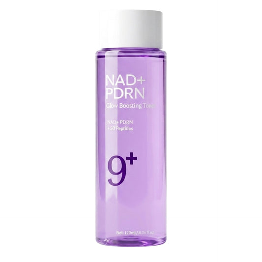 NAD + Salmon PDRN Glow Booster Toner 9+ Peptides Korean Beauty 120ml