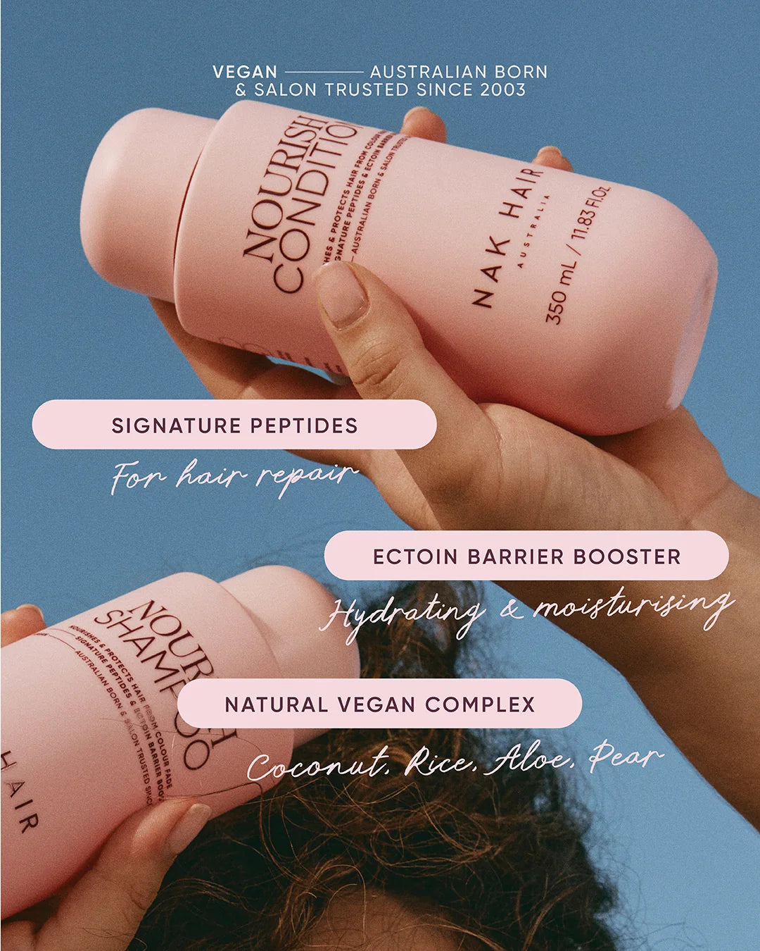 Nak Nourish Conditioner 1000ml (2pc)
