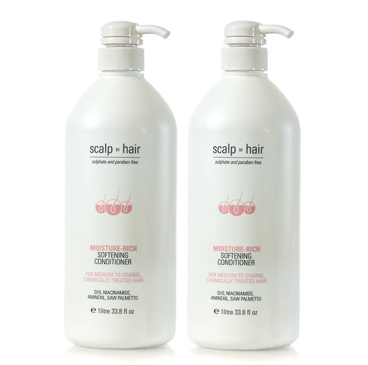ak Scalp To Hair Moisture Rich Shampoo and Conditioner 1000ml