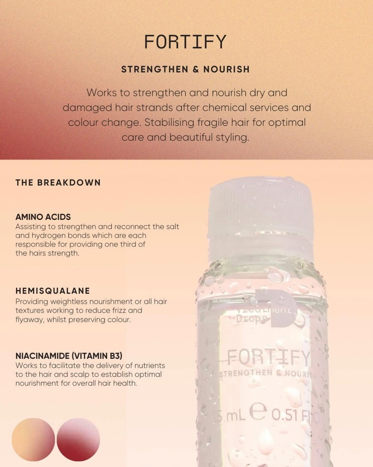 NAK Treatment Fortify Strengthen & Nourish Drops 15ml x 12