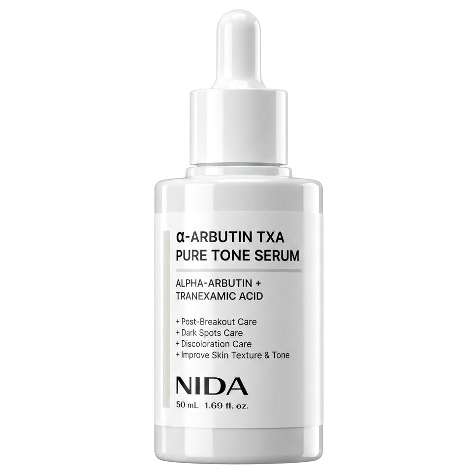 NIDA Alpha Arbutin TXA Pure Tone Face Serum Korean Beauty 50ml