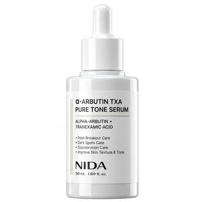 NIDA Alpha Arbutin TXA Pure Tone Face Serum Korean Beauty 50ml