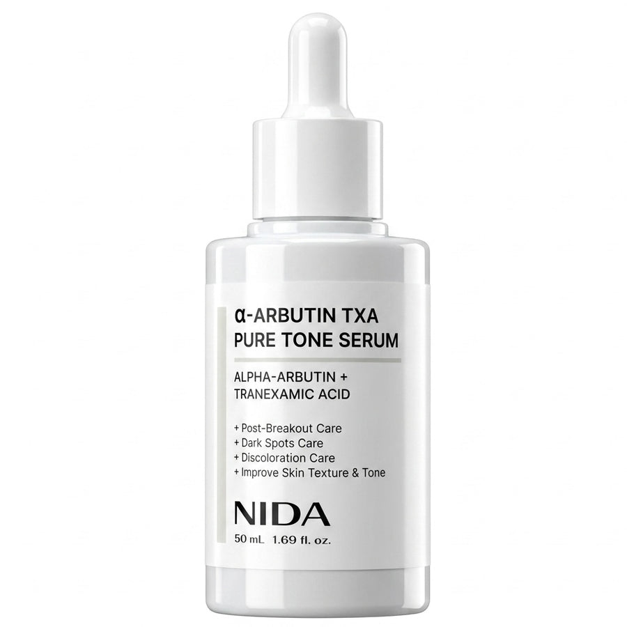 NIDA Alpha Arbutin TXA Pure Tone Face Serum Korean Beauty 50ml