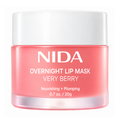 NIDA Overnight Lip Mask Very Berry Nourishing & Plumping 20g