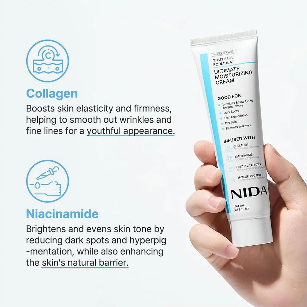 NIDA Youthful Formula Ultimate Moisturising Cream 100ml