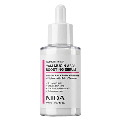 NIDA Youthful Formula Yam Mucin ABCE Boosting Serum Korean Beauty 50ml