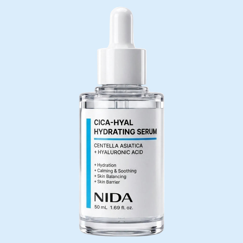 NIDA Centella Asiatica & Hyaluronic Acid Face Serum Korean Beauty 50ml