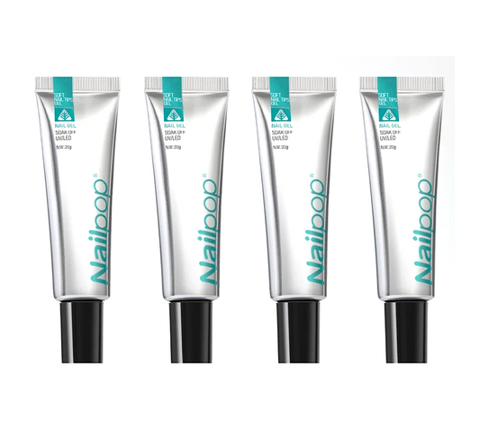 Nailpop Soft Nail Nailpop Soft Gel Nail Tips Adhesive Sculpt Gel 20g (4pc)ips Gel 20g (4pc)