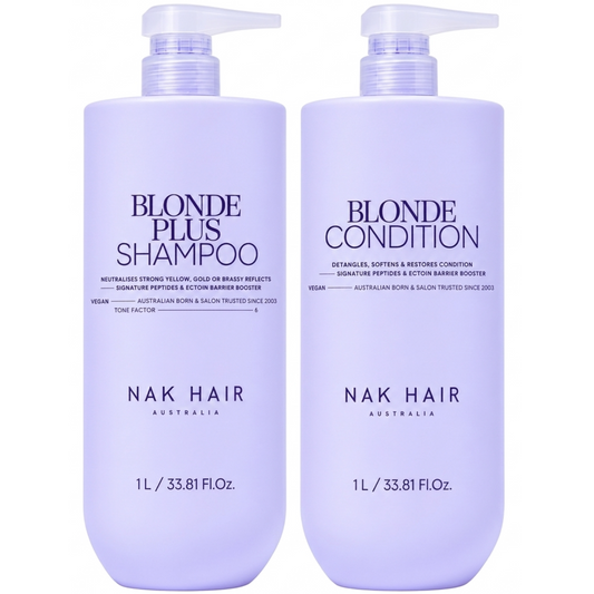 Nak Blonde Plus Shampoo and Conditioner 1000ml