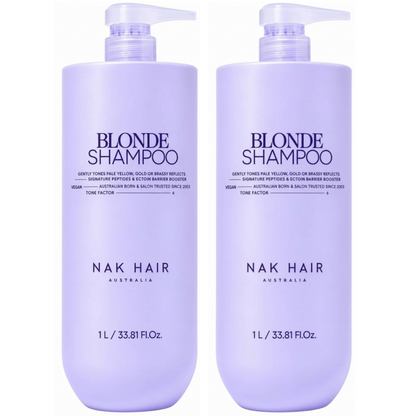 Nak Blonde Shampoo 1000ml (2pc)