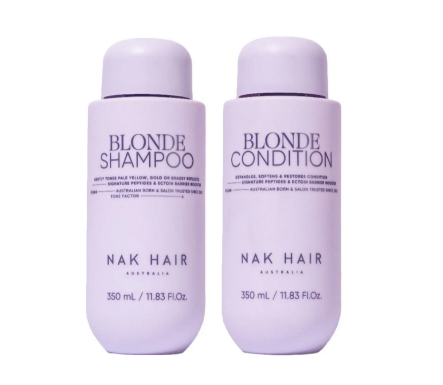 Nak Blonde Shampoo and Conditioner 375ml