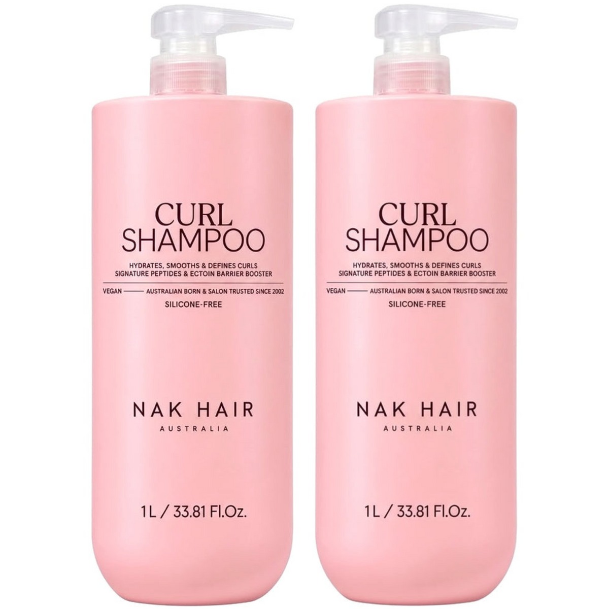 Nak Curl Shampoo 1000ml (2pc)
