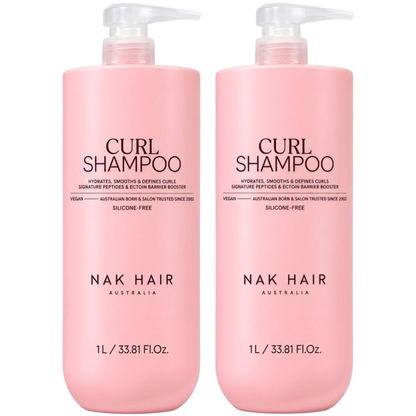 Nak Curl Shampoo 1000ml (2pc)