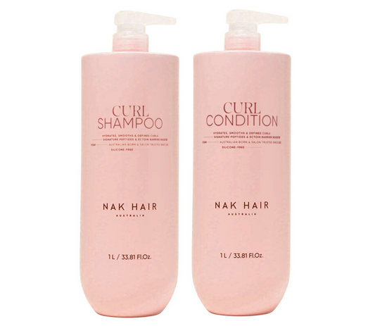 Nak Curl Shampoo and Conditioner 1000ml