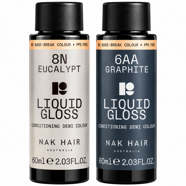 Nak Hair Liquid Gloss Colour 60ml (2pc)