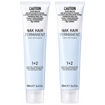 Nak Hair Permanent Colour 100ml (2pc)