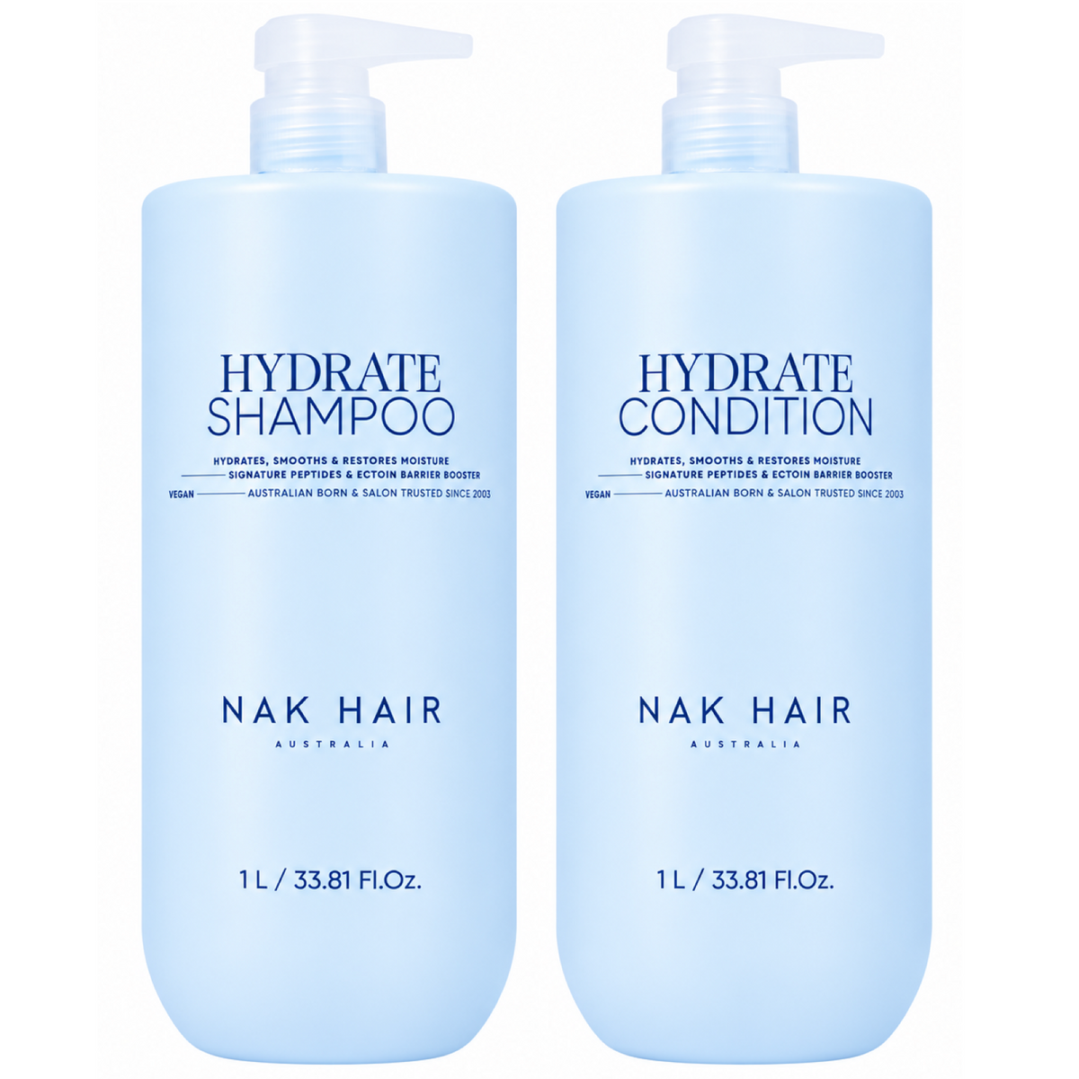 Nak Hydrate Shampoo and Conditioner 1000ml