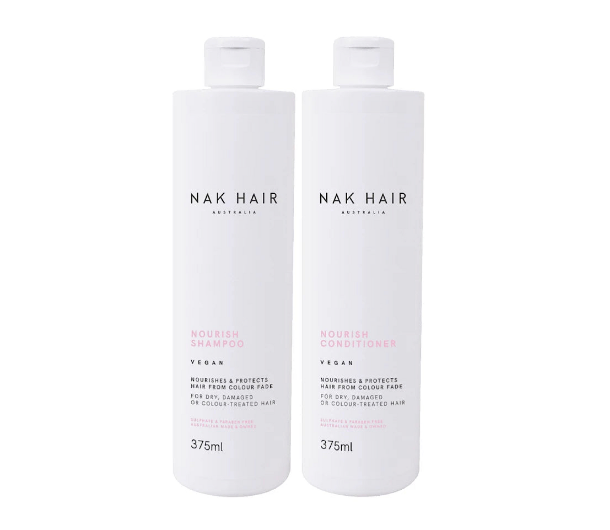 Nak Nourish Shampoo and Conditioner 375ml
