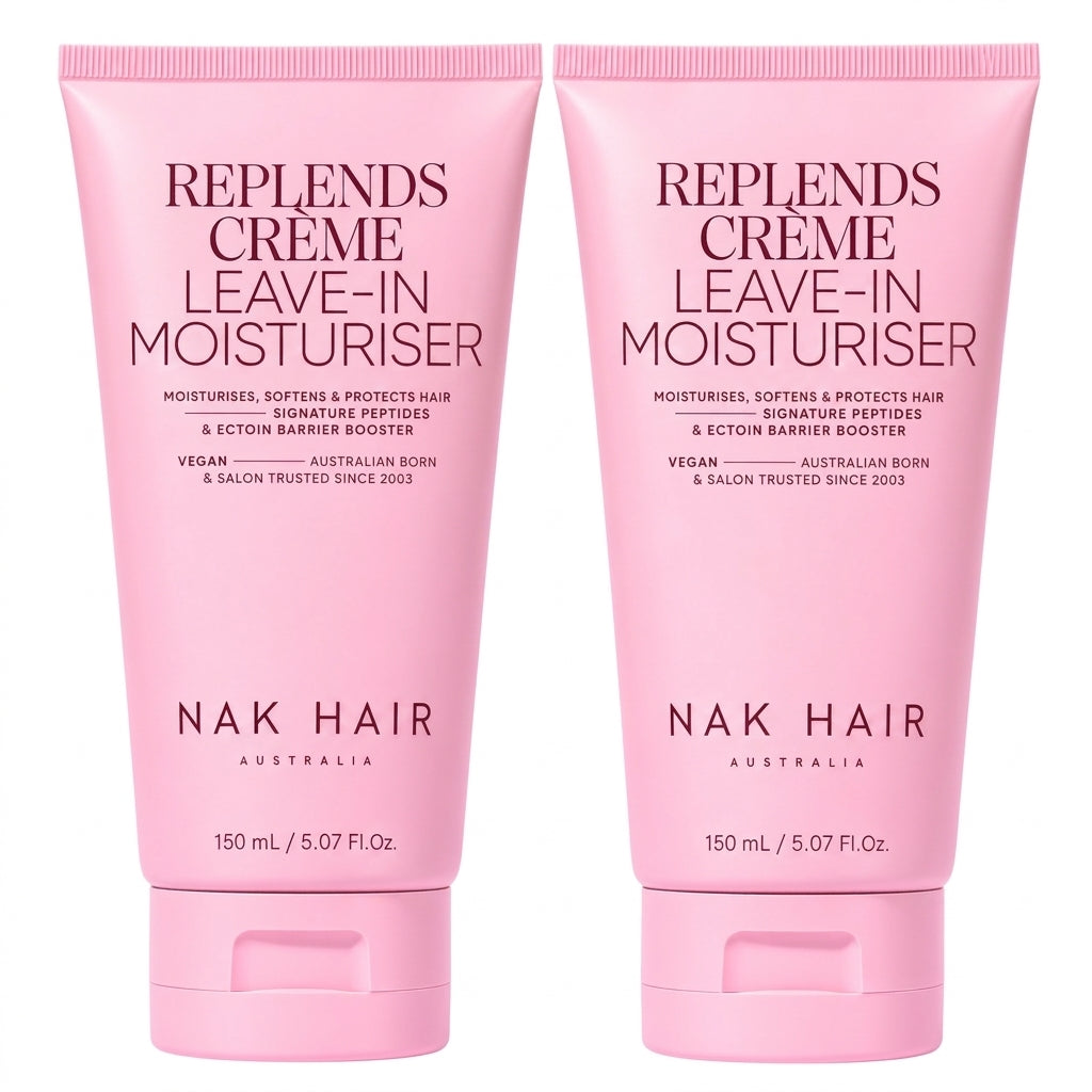 Nak Replends Creme Leave In Moisturiser 150ml (2pc)