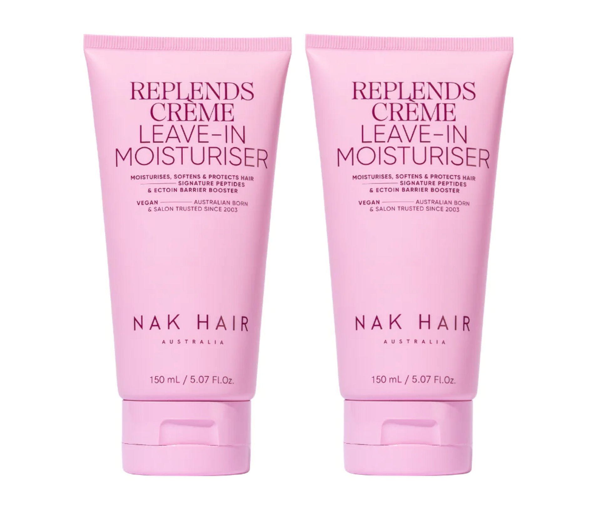Nak Replends Creme Leave In Moisturiser 150ml (2pc)