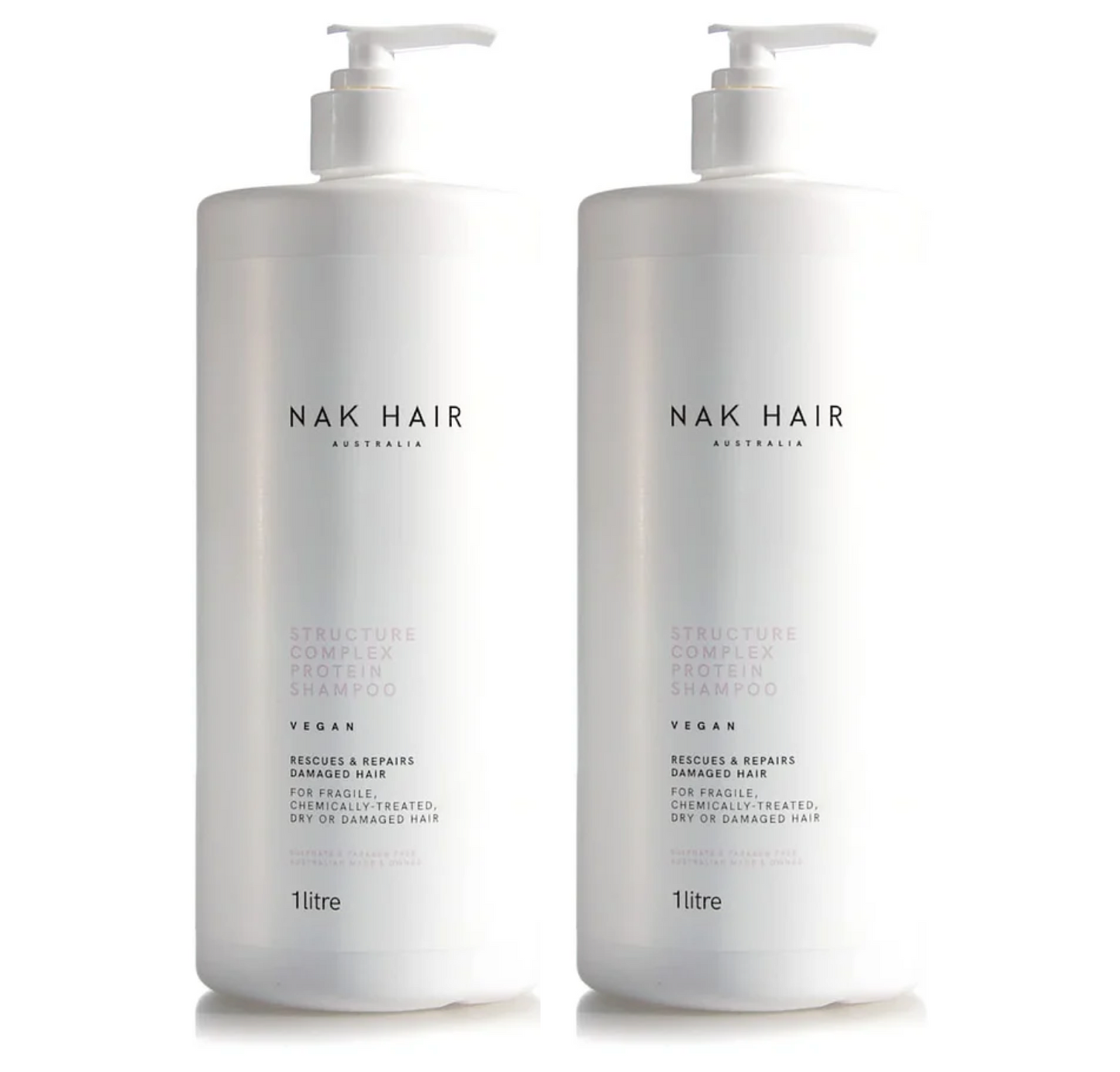 Nak Structure Complex Protein Shampoo 1000ml (2pc)