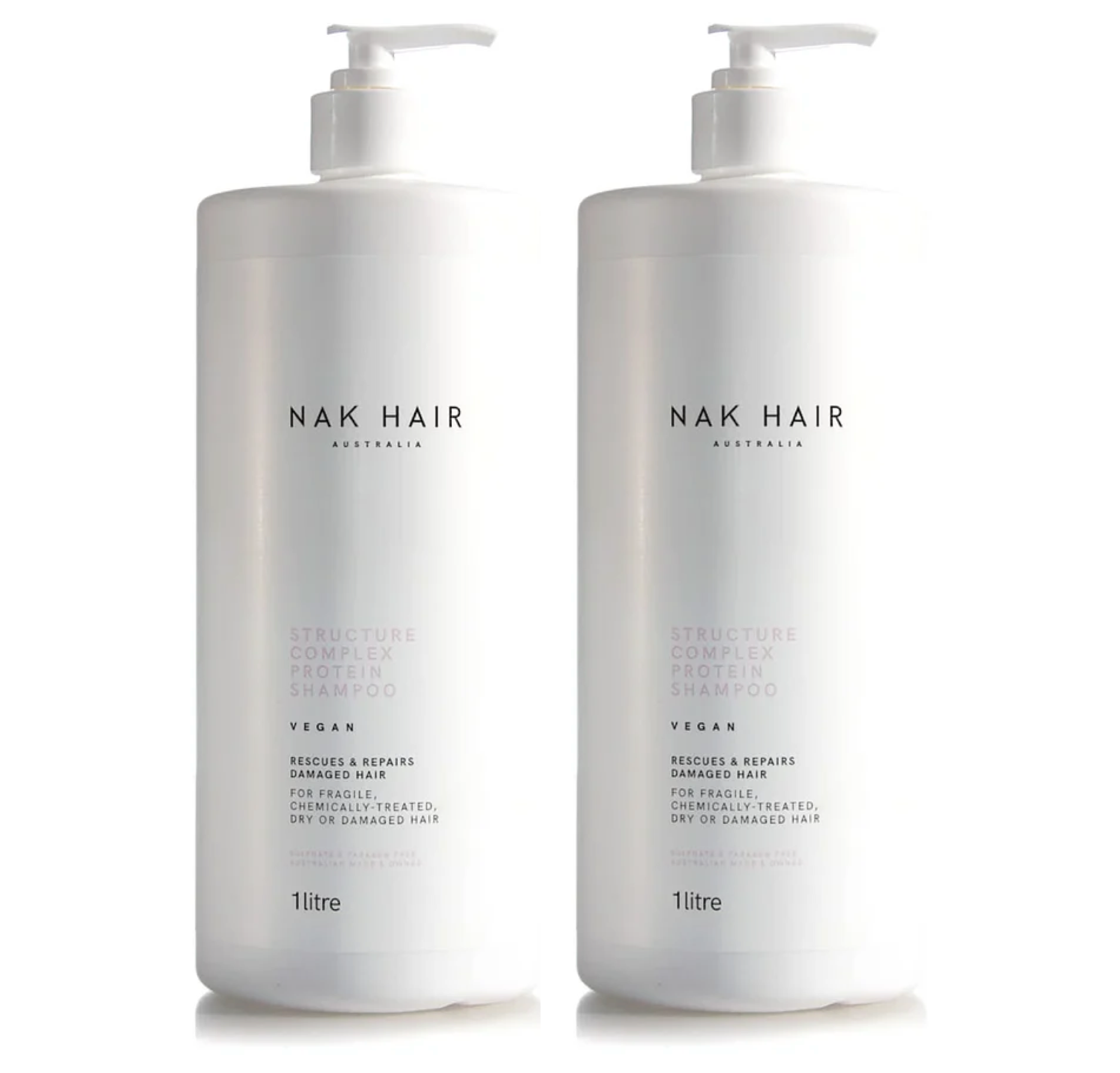Nak Structure Complex Protein Shampoo 1000ml (2pc)
