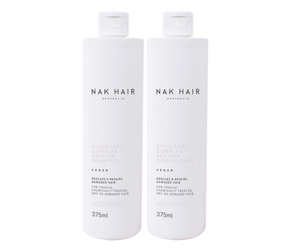 Nak Structure Complex Protein Shampoo and Conditioner 350ml