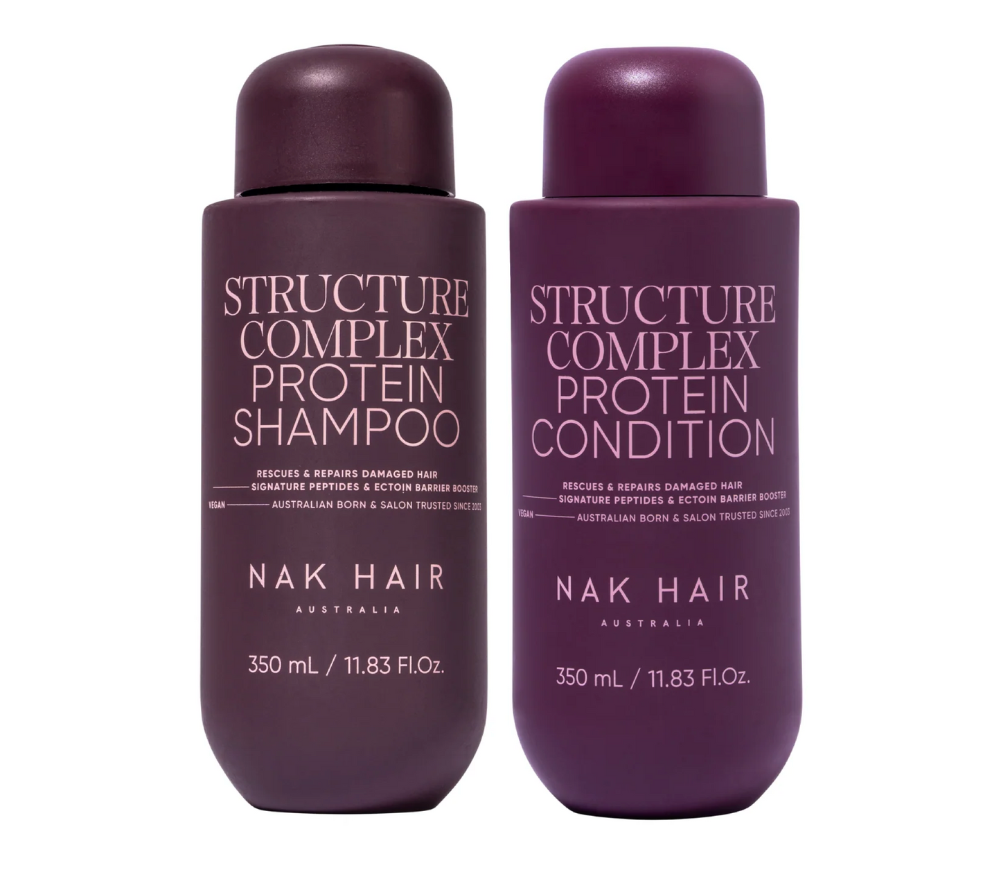 Nak Structure Complex Protein Shampoo and Conditioner 350ml