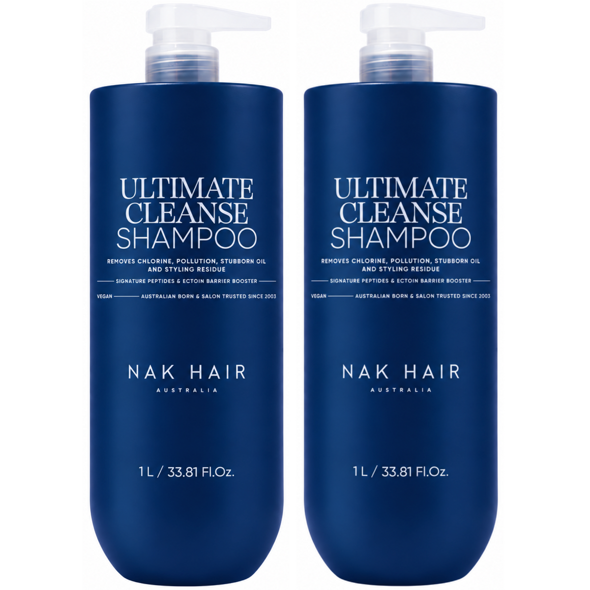 Nak Ultimate Cleanse Shampoo 1000ml (2pc)