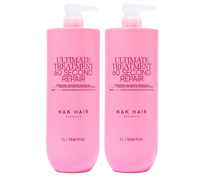 Nak Ultimate Treatment 60 Second Repair 1000ml (2pc)