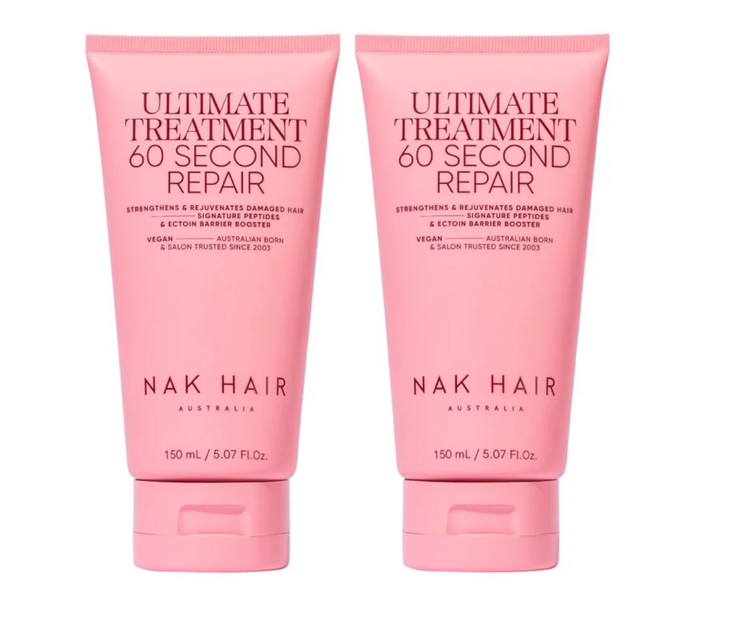 Nak Ultimate Treatment 60 Second Repair 150ml (2pc)