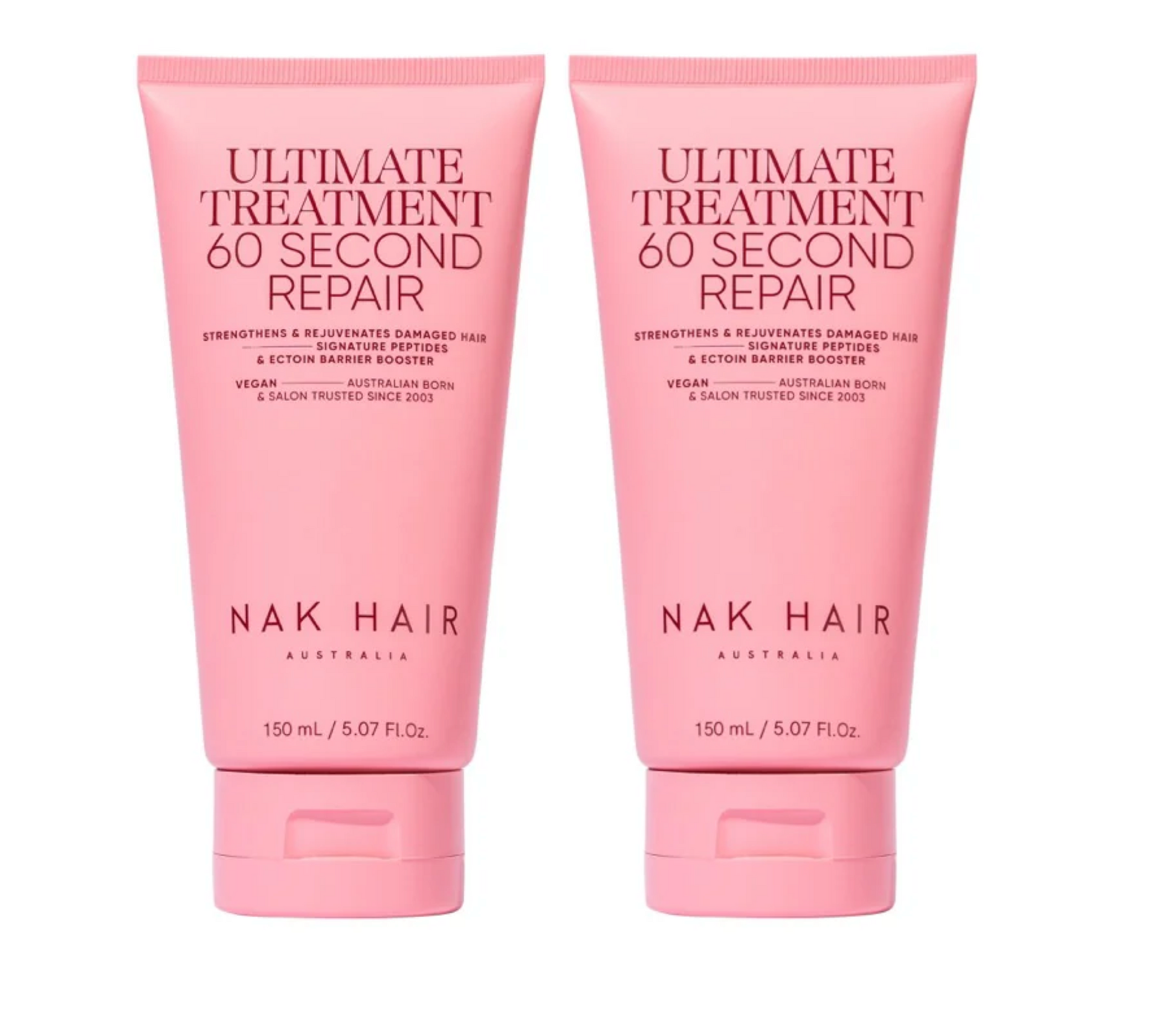 Nak Ultimate Treatment 60 Second Repair 150ml (2pc)